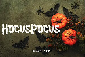 Hocus Pocus Halloween Font