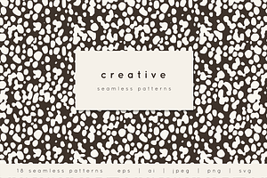 Creative Seamless Patterns Set