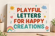 Cute Moment – Playful Kids Font, a Sans Serif Font by Limited.studio (Thumbnail 4 of 5)