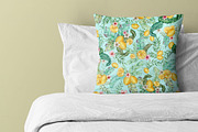 Tropical lemons pattern, a Pattern Graphic by Laura Camoe (Thumbnail 3 of 6)