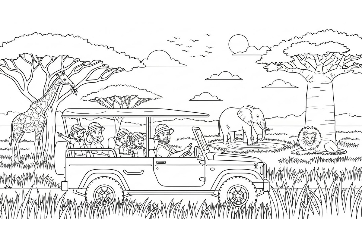 Fantasy Castle Coloring Pages, an Object Graphic by Designer_Momina (Photo 4 of 5)