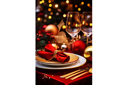 Setting the Christmas plate, a Holiday Photo by yanadjana