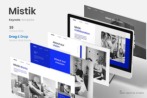 Mistik – Business Keynote Template, a Presentation Template by Dens Creative Studio