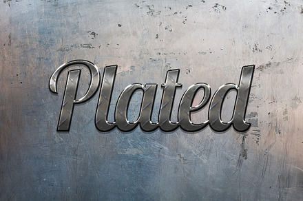 Chrome Metal Styles For Photoshop preview 3