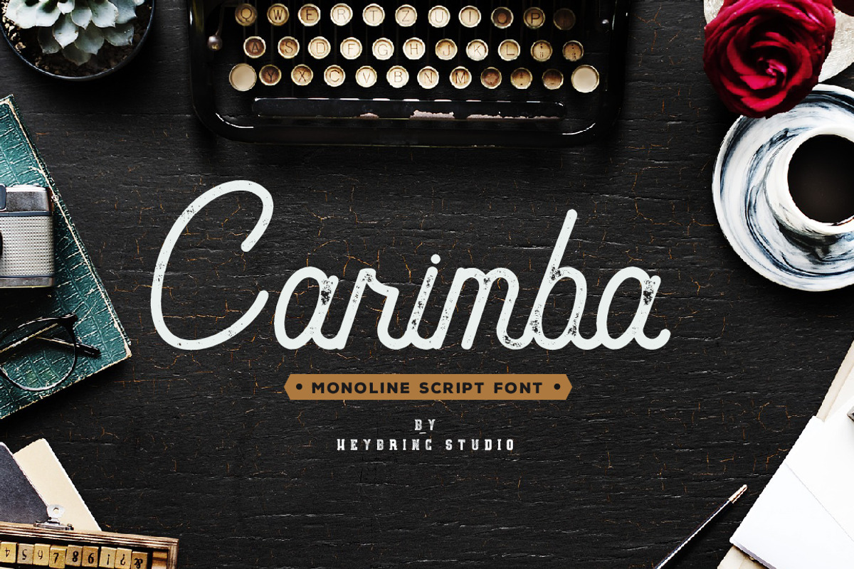 Carimba - Monoline Script