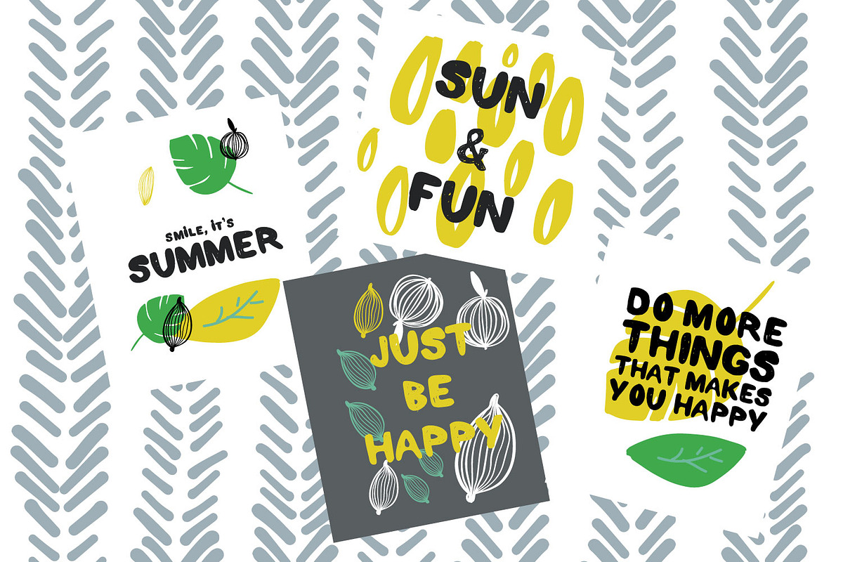 Happy font+bonus preview 2