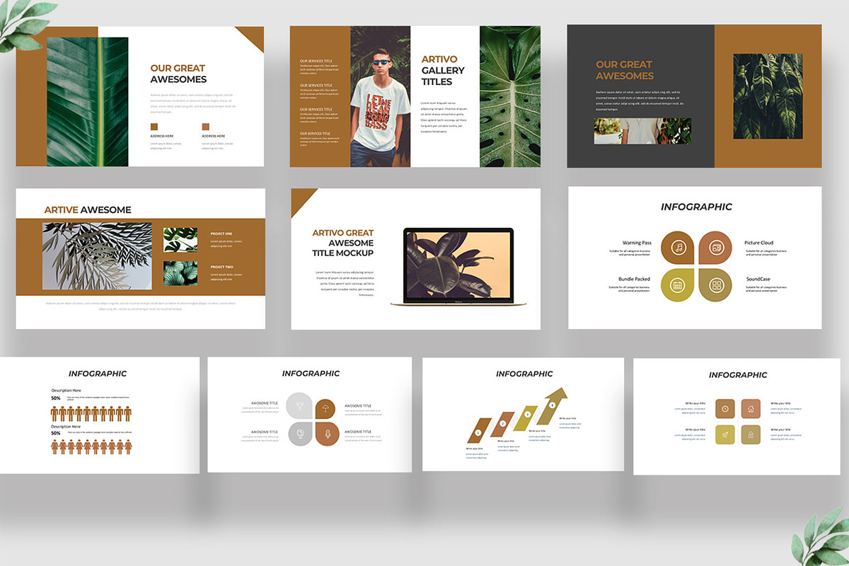 Artivo Minimal Keynote, a Presentation Template by Infinity Vector Studio (Photo 4 of 5)