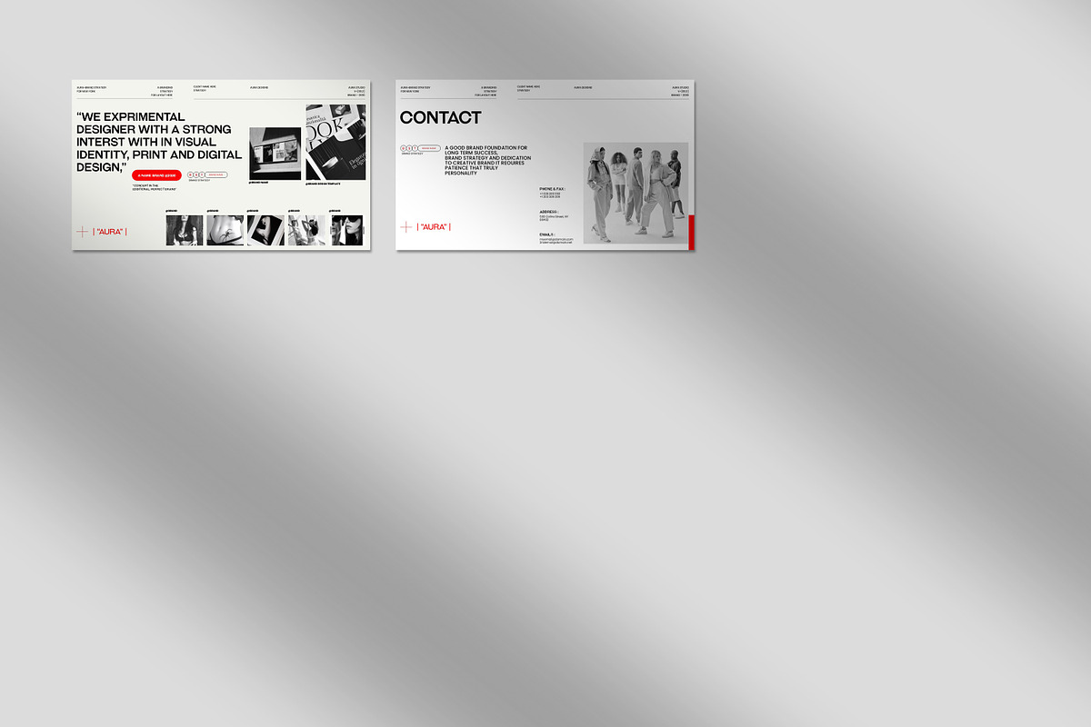 AURA | Brand Strategy Template, a Presentation Template by Slide-Agency (Photo 10 of 11)