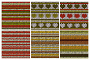 Set of 24 knitted seamless patterns, a Pattern Graphic by IreneArt illustrations (Thumbnail 3 of 5)