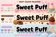 Sweet Puff, a Slab Serif Font by Wow Magic (Thumbnail 3 of 10)
