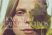 NOIR et BLANC Stylish Serif, a Serif Font by Nicky Laatz (Thumbnail 12 of 41)