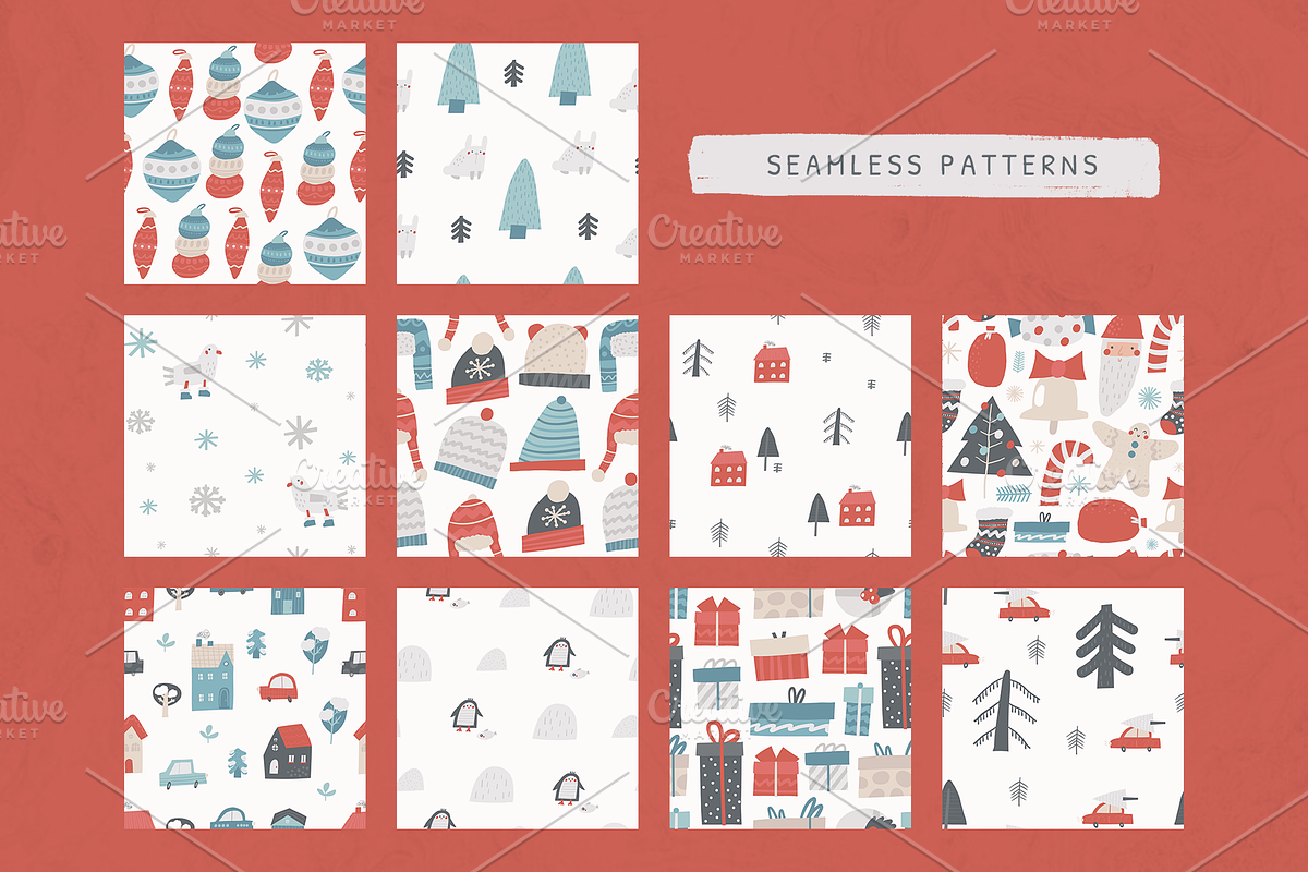 Winter Christmas Clipart, an Object Graphic by Veresk (Photo 10 of 18)