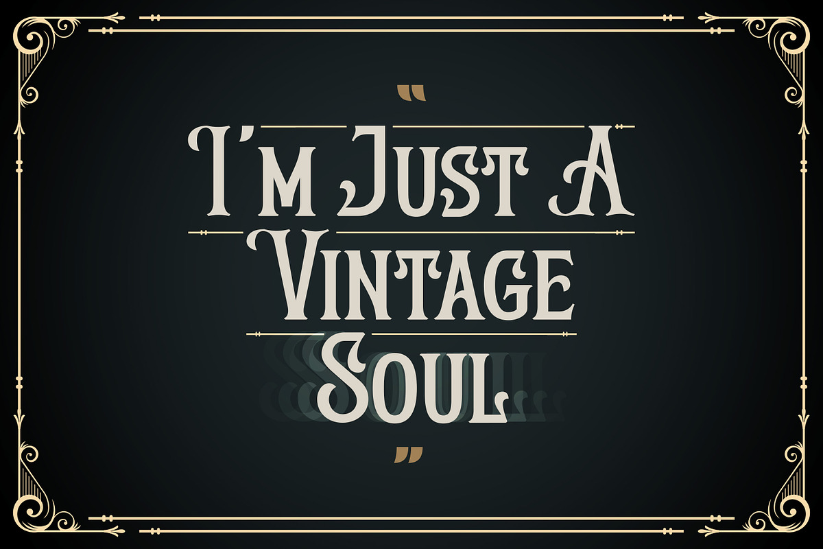 Blind Qualifier - Vintage Typeface, a Font by Almarkhatype (Photo 7 of 10)