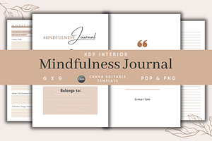 Mindfulness Journal | KDP Interior