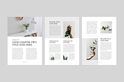 Ebook | MS Word & Indesign, a Magazine Template by Leaflove (Thumbnail 5 of 10)