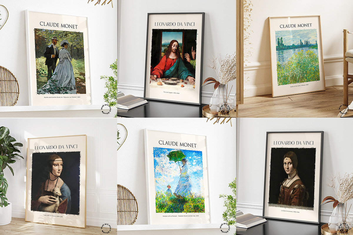 Artwork Collection Bundle 1, a Graphic by Wall Art Print Studio (Photo 20 of 38)