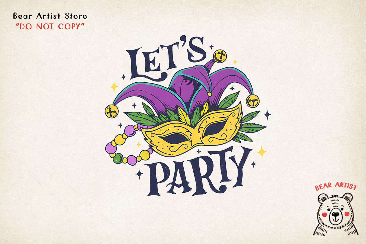 Mardi Gras Hand-drawn PNG Bundle, an Object Illustration by GlitterCraft (Photo 77 of 101)