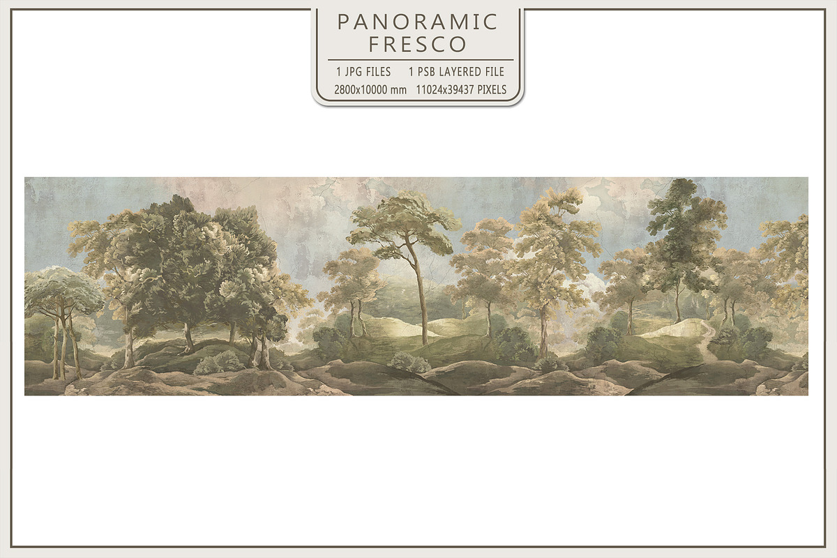 Fresco collection Timeless elegance, a Wallpaper Graphic by Natalia0307 (Photo 2 of 10)