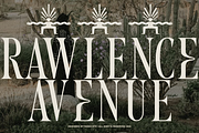 Rawlence Avenue Modern Serif Font, a Serif Font by Rasio Studio (Thumbnail 10 of 10)