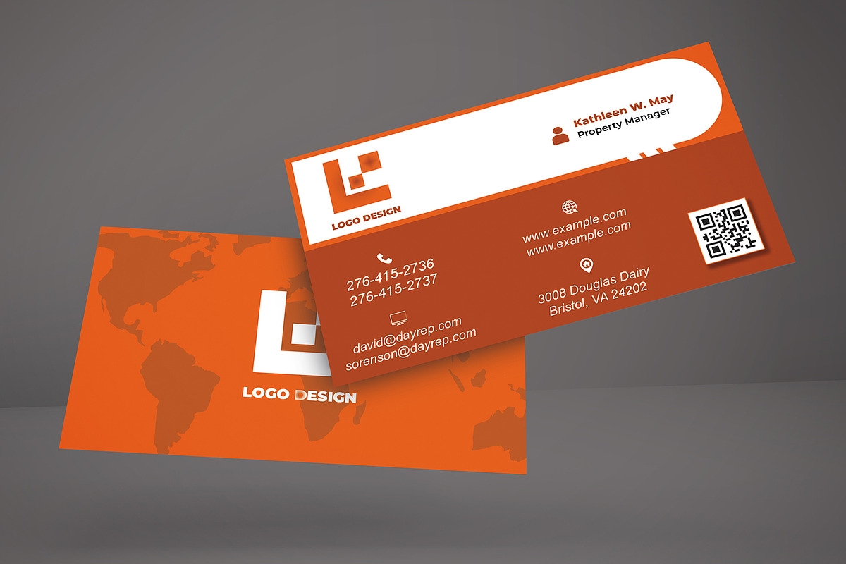 Bold Business Card PSD preview 2
