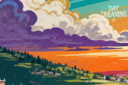 Dreamy Tibetan Watchtower, a Decorative Illustration by yahu88studio (Thumbnail 3 of 3)