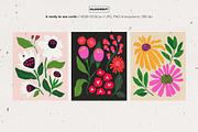 Abstract Modern Floral Graphics, a Decorative Illustration by likorbut (Thumbnail 8 of 10)