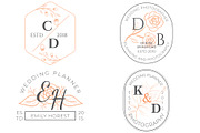21 Retro Monograms & Logos, a Graphic by Arys Design (Thumbnail 4 of 28)