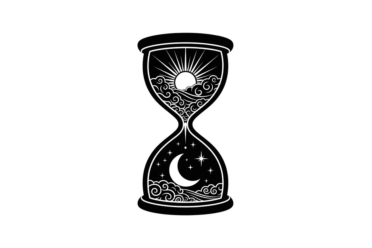 Celestial Sun Moon Hourglass Bundle, an Illustration by Gaye Art (Photo 31 of 31)