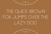 Cinnamon - Advertisement Font, a Sans Serif Font by RockboyStd (Thumbnail 8 of 12)