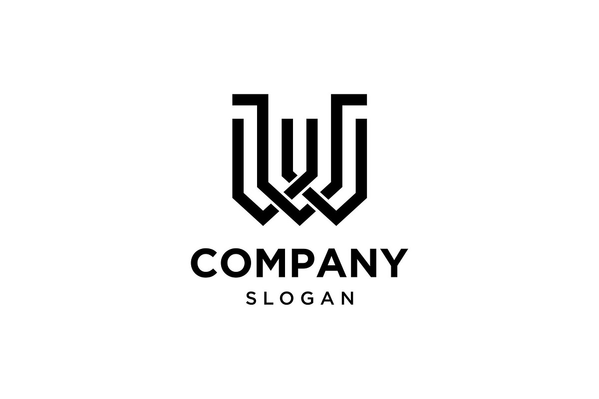 Letter VW WV Logo Design, a Branding & Logo Template by Buqancreative (Photo 1 of 2)
