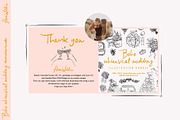 Boho Whimsical Wedding Clipart, an Illustration by Flora Wild Designs (Thumbnail 10 of 10)