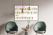 Sign Language bundle. ASL alphabet, an Education Illustration by ann_etc (Thumbnail 5 of 10)