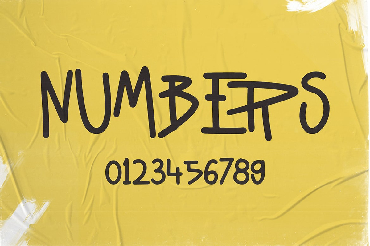 Futura - Handwritten Urban Font, a Sans Serif Font by Luna Shop (Photo 4 of 5)