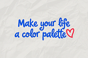 Midnight Marker | Handwritten Font, a Handwritten Font by gafaroff studio (Thumbnail 5 of 6)