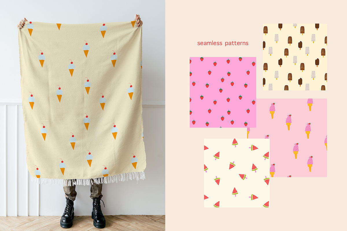 Best Ice Cream in Town, a Food Illustration by Annakniaz (Photo 7 of 13)