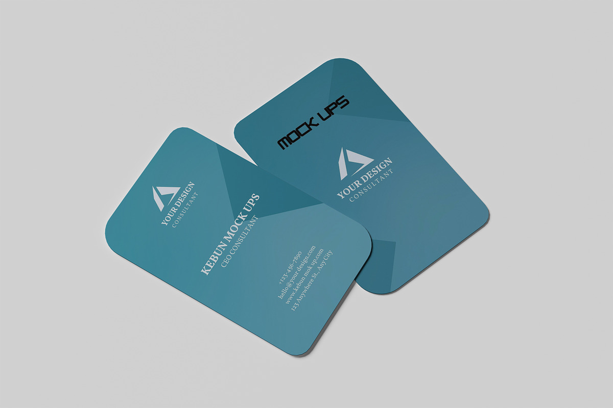 Business card mock ups, a Business Card Template by kebunmockup (Photo 3 of 5)