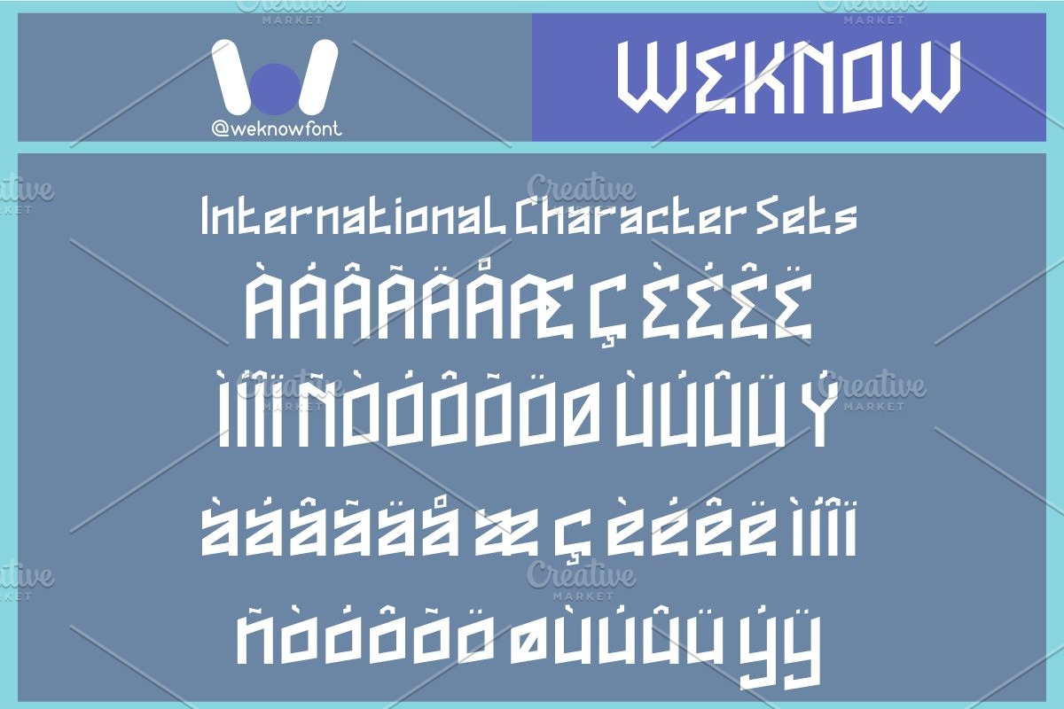 Rock Alternative Font, a Font by weknow (Photo 6 of 8)