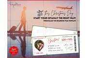 EDITABLE Boarding Ticket Template, C, a Templates & Theme by Templatables (Thumbnail 12 of 12)