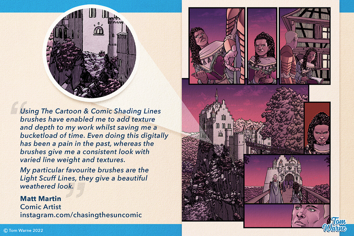 Shading Lines Photoshop Brushpack, a Brush Add-On by TomWarne (Photo 24 of 25)