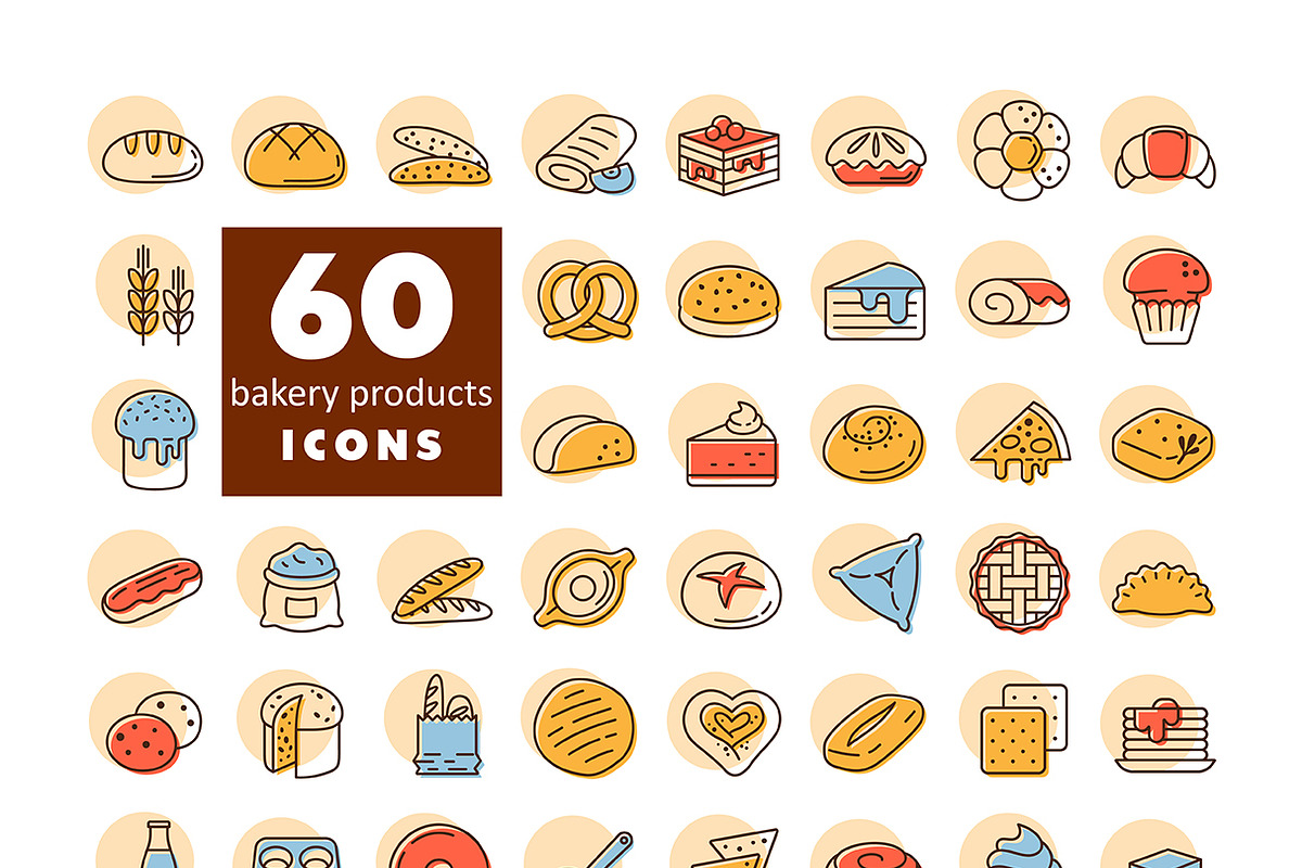Baking and Kitchen Essentials Icon, an Icon by Nasik-Nosik