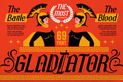 Trust Parade Typeface, a Blackletter Font by alit design (Thumbnail 11 of 17)