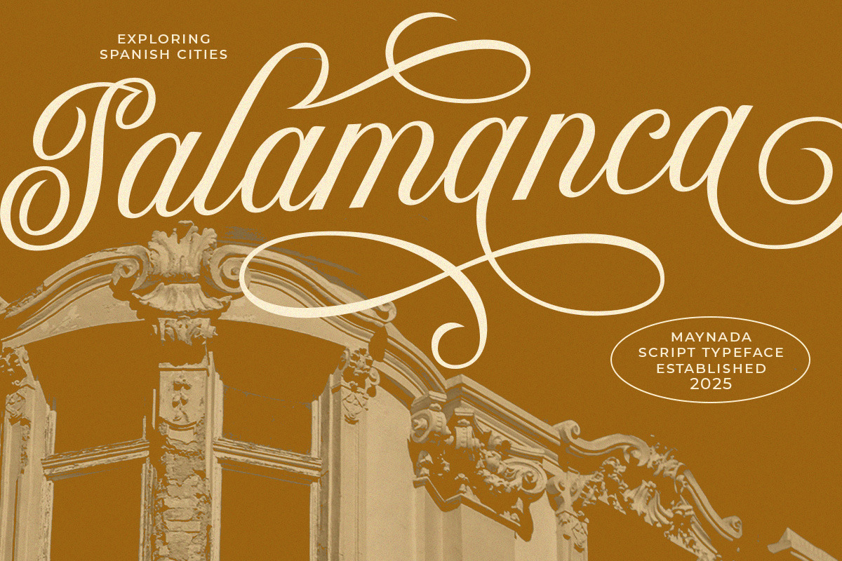 Maynada Wedding Script, a Script Font by Letterhend Studio (Photo 8 of 9)