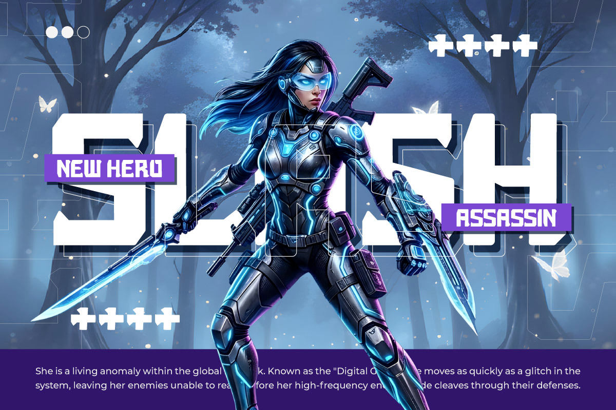 Vatuen Helathro - Technology Gaming, a Handwritten Font by trabaskriya (Photo 2 of 10)