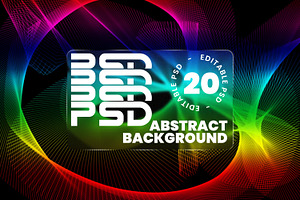 Rainbow Gradient Light Background, a Wallpaper Graphic by NJ Himel