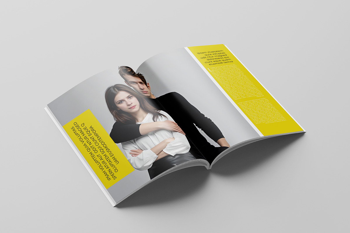 Multipurpose Magazine Template, a Magazine Template by retrographix (Photo 6 of 22)