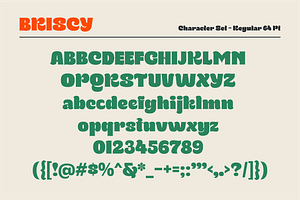 SG - BRISCY Display Font