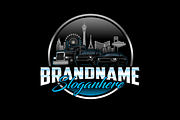 trucking and car logo template, an Object Graphic by TFamz (Thumbnail 2 of 3)