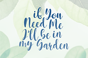 Fresh Garden Script Font, a Script Font by Epiclinez (Thumbnail 5 of 5)