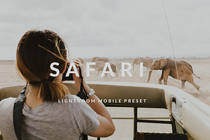 Safari Lightroom Mobile Preset