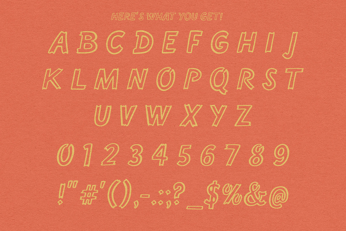 Clubhouse by Eric Pond Designs, a Handwritten Font by Eric Pond Designs (Photo 2 of 3)